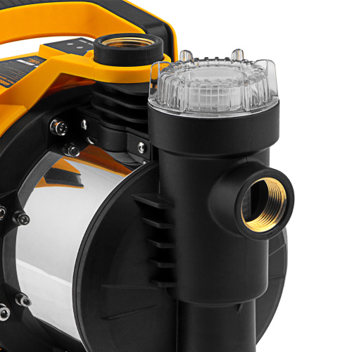 Садовый поверхностный насос GP1100SS, 1100 Вт, 4000 л/ч, подъем 45 м, пластик Denzel по ценам производителя в Воронеже с доставкой по всей России