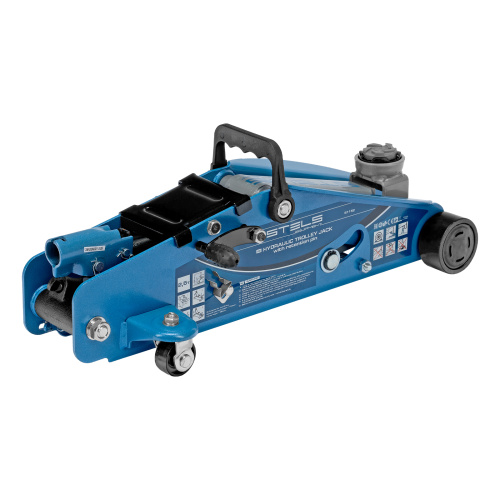 Домкрат гидравлический подкатной 2.5 т, с фиксатором, Safety Pin, 140-385 мм Stels по ценам производителя в Воронеже с доставкой по всей России