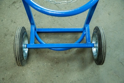 Тележка для пропановых баллонов TOR ПР-1, 1 баллон (литые колеса 250 мм) по ценам производителя в Воронеже с доставкой по всей России