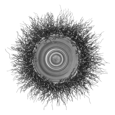 Щетка для дрели, 50 мм, "чашка" со шпилькой, витая проволока 0.3 мм Сибртех по ценам производителя в Воронеже с доставкой по всей России