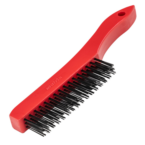 Щетка зачистная трехрядная, закаленная прямая проволока с пластиковой ручкой Matrix по ценам производителя в Воронеже с доставкой по всей России