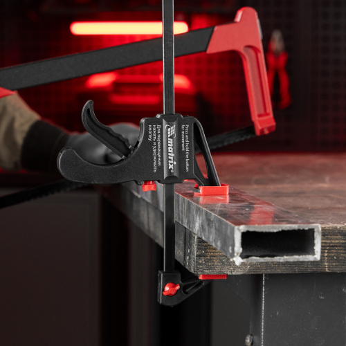 Струбцина универсальная, быстрозажимная, F-образная, 450 х 565 х 45 мм, пластиковый корпус Matrix по ценам производителя в Воронеже с доставкой по всей России