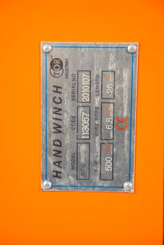 Лебедка ручная червячная TOR ЛРЧ 500 (VS) 0,5 т 25 м по ценам производителя в Воронеже с доставкой по всей России