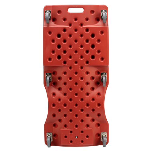 Лежак ремонтный на шести колесах, 1000 х 475 х 128 мм, пластиковый Matrix по ценам производителя в Воронеже с доставкой по всей России