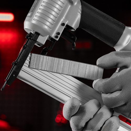 Скобы для пневматического степлера 18GA, 1.25 х 1 мм длина 25 мм ширина 5,7 мм, 5000 шт Matrix по ценам производителя в Воронеже с доставкой по всей России