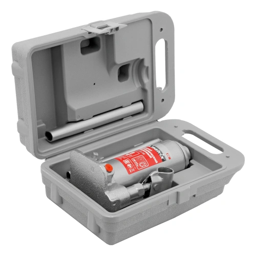 Домкрат гидравлический бутылочный, 3 т, высота подъема 194-372 мм, в пластиковый кейсе Matrix купить в Москве с доставкой по всей России | ProtosMarket.ru