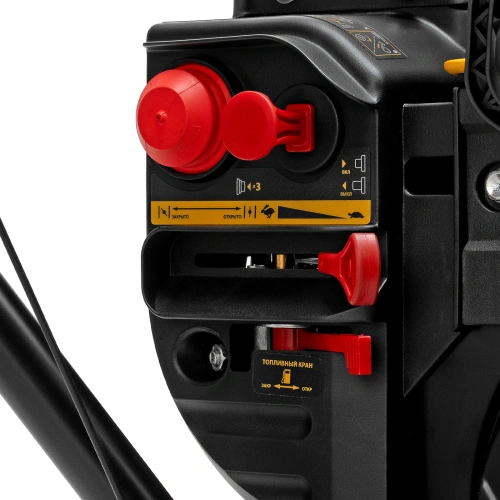 Бензиновая снегоуборочная машина SBM 610S PRO, 212 cc, электростартер, фара, обогрев Denzel по ценам производителя в Воронеже с доставкой по всей России