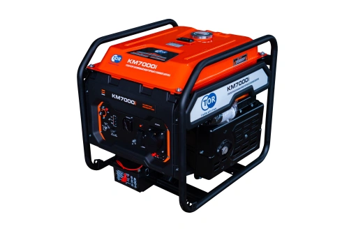 Генератор бензиновый инверторный 7,0 кВт 220В 25 л с электростартером TOR KM7000i по ценам производителя в Воронеже с доставкой по всей России