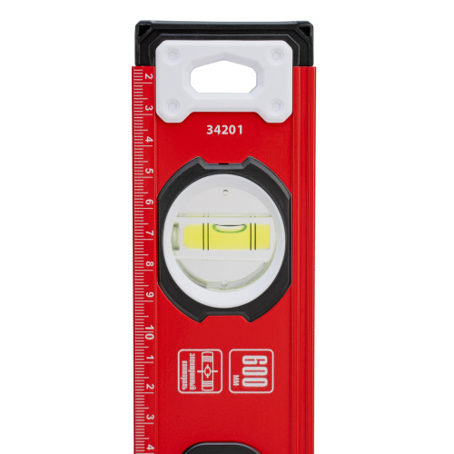 Уровень алюминиевый, фрезерованный, 3 глазка, рукоятки, 600 мм Matrix по ценам производителя в Воронеже с доставкой по всей России