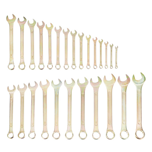 Набор ключей комбинированный 6-32 мм, 26 шт, желтый цинк Сибртех по ценам производителя в Воронеже с доставкой по всей России