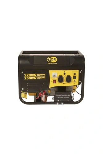 Генератор бензиновый 2,0 кВт 220В 15л с электростартером TOR TR2500E по ценам производителя в Воронеже с доставкой по всей России
