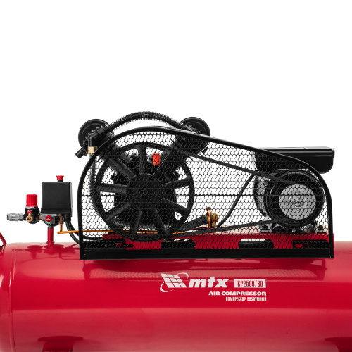 Компрессор воздушный ременный привод КР2500/80, 2,5 кВт, 80 литров, 420 л/мин МТХ по ценам производителя в Воронеже с доставкой по всей России