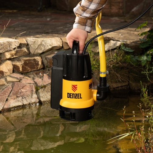 Дренажный насос DP800A, 800 Вт, подъем 5 м, 13000 л/ч Denzel по ценам производителя в Воронеже с доставкой по всей России