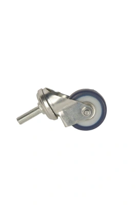 Колесо аппаратное поворотное SCtv 25 50 мм с болтом (синяя резина) по ценам производителя в Воронеже с доставкой по всей России