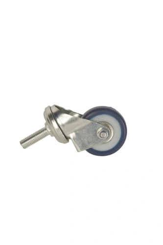 Колесо аппаратное поворотное SCtv 25 50 мм с болтом (синяя резина) по ценам производителя в Воронеже с доставкой по всей России