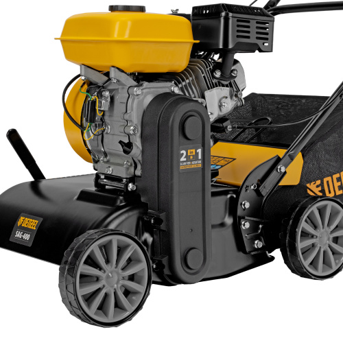 Скарификатор-аэратор бензиновый SAG-400, 212 см3, -15/+10 мм, 40 см Denzel по ценам производителя в Воронеже с доставкой по всей России