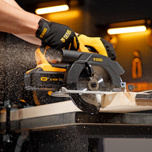 Пила циркулярная аккумуляторная бесщет. CCS-165-0, 18В Li-Ion Denzel по ценам производителя в Воронеже с доставкой по всей России