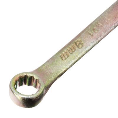 Ключ комбинированный, 8 мм, желтый цинк Сибртех по ценам производителя в Воронеже с доставкой по всей России