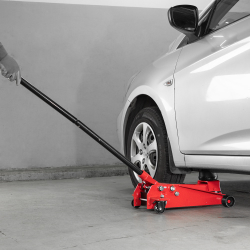 Домкрат гидравлический подкатной, 3 т, h подъема 130-465 мм Sparta по ценам производителя в Воронеже с доставкой по всей России