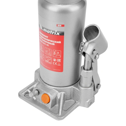 Домкрат гидравлический бутылочный, 5 т, h подъема 197-382 мм Matrix по ценам производителя в Воронеже с доставкой по всей России