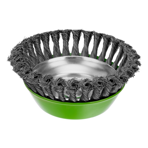 Щетка для УШМ, 150 мм, М14, "чашка", крученая проволока 0.5 мм Сибртех по ценам производителя в Воронеже с доставкой по всей России