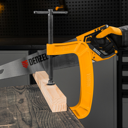 Струбцина G-образная, усиленная, 150 мм Denzel по ценам производителя в Воронеже с доставкой по всей России