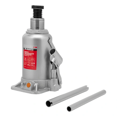 Домкрат гидравлический бутылочный, 20 т, h подъема 244-449 мм Matrix по ценам производителя в Воронеже с доставкой по всей России