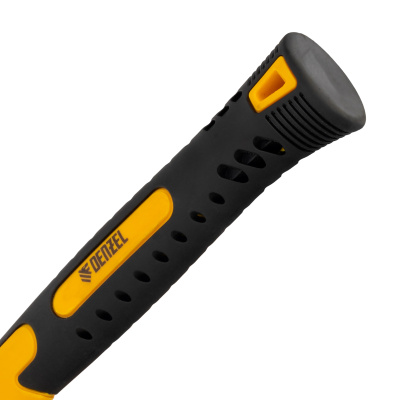 Киянка резиновая, 16 oz, черная резина, фибергласовая рукоятка Denzel по ценам производителя в Воронеже с доставкой по всей России