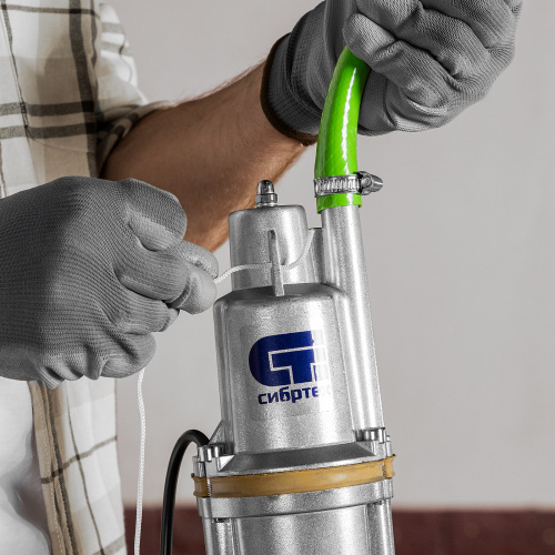 Вибрационный насос СВН300-15, верхний забор, 300 Вт, напор 75 м, 1200 л/ч, кабель 15 м Сибртех по ценам производителя в Воронеже с доставкой по всей России