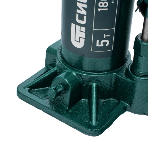 Домкрат гидравлический бутылочный, 5 т, 180-340 мм, в пласт. кейсе Сибртех по ценам производителя в Воронеже с доставкой по всей России