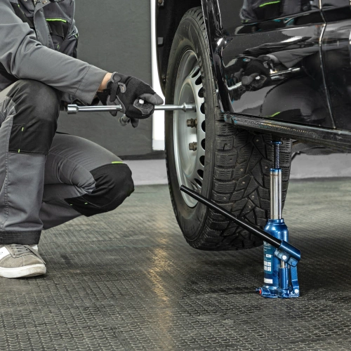 Домкрат гидравлический бутылочный, 4 т, h подъема 188-363 мм, в пластиковом кейсе Stels по ценам производителя в Воронеже с доставкой по всей России