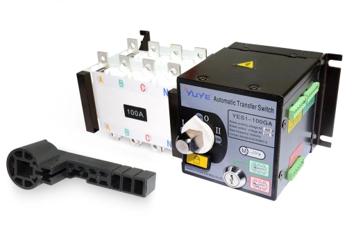 Реверсивный рубильник YES1-100GA/4P In100A по ценам производителя в Воронеже с доставкой по всей России