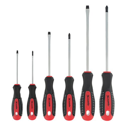 Набор профессиональных отверток Fusion, CrV, трехкомпонентная рукоятка antislip, 6 шт Matrix по ценам производителя в Воронеже с доставкой по всей России