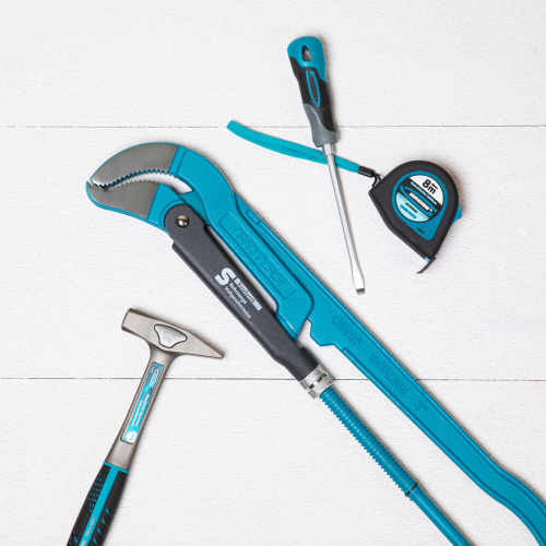 Ключ трубный рычажный 3, №4, цельнокованый, CrV, тип "S" Gross по ценам производителя в Воронеже с доставкой по всей России