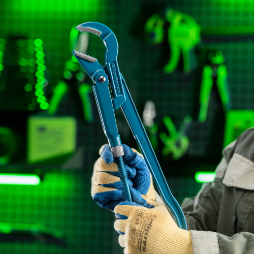 Ключ трубный рычажный №2, 1.5", литой, тип "B" Сибртех по ценам производителя в Воронеже с доставкой по всей России