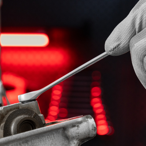 Набор ключей комбинированных, 6-22 мм, 12 шт, CrV, матовый хром Matrix по ценам производителя в Воронеже с доставкой по всей России