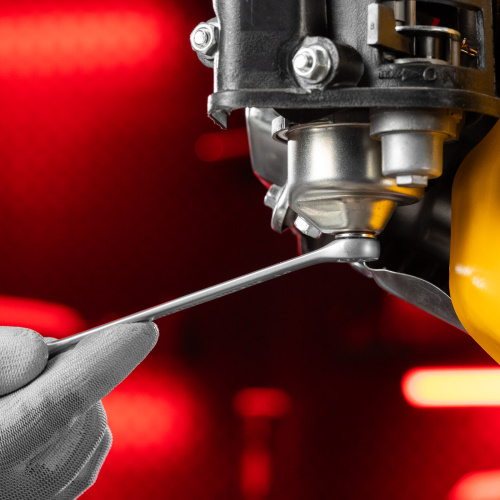 Ключ комбинированный, 10 мм, CrV, матовый хром Matrix по ценам производителя в Воронеже с доставкой по всей России