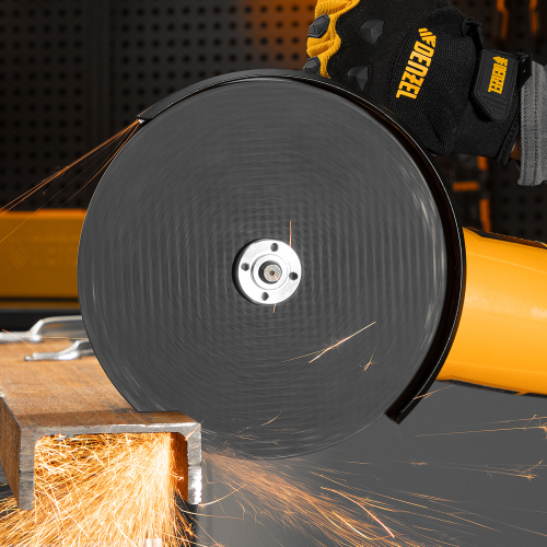 Машина шлифовальная угловая AG230-2600, 2600 Вт, 230 мм, 6000 об/мин Denzel по ценам производителя в Воронеже с доставкой по всей России