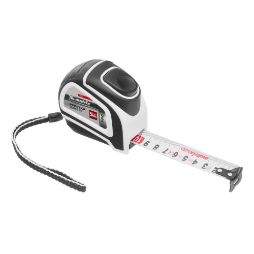 Рулетка Autostop,5 м х 25 мм,двухкомпонентный корпус,автоматическая фиксация,Pro Matrix по ценам производителя в Воронеже с доставкой по всей России