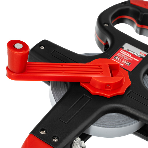 Рулетка геодезическая, 30 м х 12,5 мм, металлическая лента, открытый корпус Matrix по ценам производителя в Воронеже с доставкой по всей России