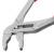 Клещи переставные Nickel (белый) 250 мм, хром-ванадий, двухкомпонентные рукоятки Matrix по ценам производителя в Воронеже с доставкой по всей России