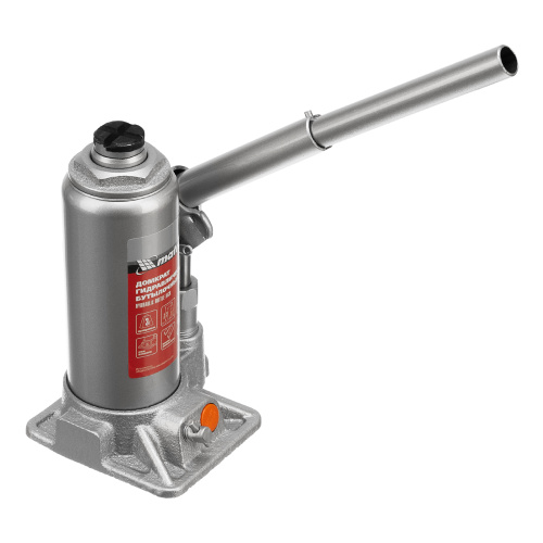 Домкрат гидравлический бутылочный, 3 т, h подъема 178-343 мм Matrix купить в Москве с доставкой по всей России | ProtosMarket.ru