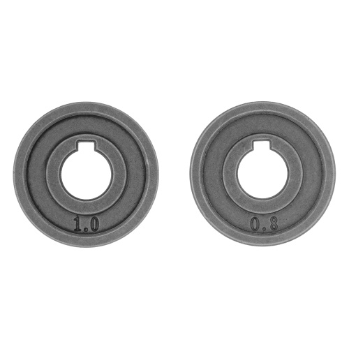 Подающий ролик, V профиль под стальную проволоку 0,8-1мм, 2 шт Denzel по ценам производителя в Воронеже с доставкой по всей России