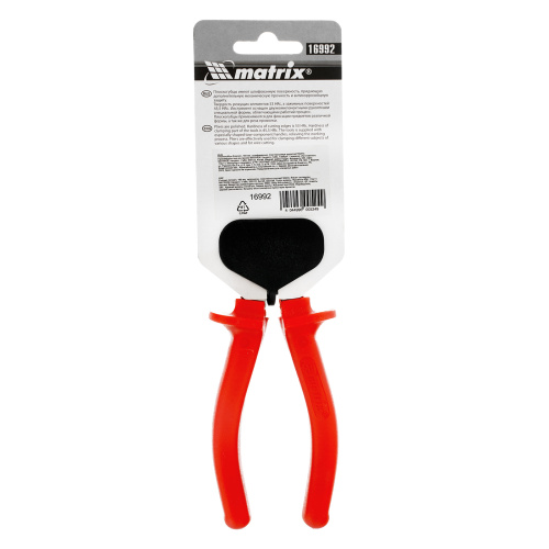 Плоскогубцы Econom, 160 мм, шлифованные, пластмассовые рукоятки Matrix по ценам производителя в Воронеже с доставкой по всей России