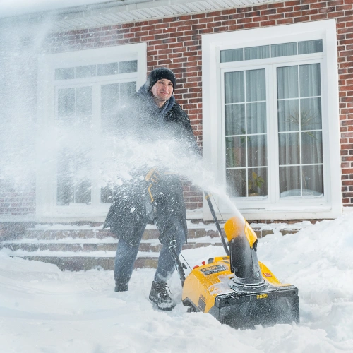 Бензиновая снегоуборочная машина SB 460 E, 99cc, эл.старт, шнек SnowCrusher Denzel по ценам производителя в Воронеже с доставкой по всей России