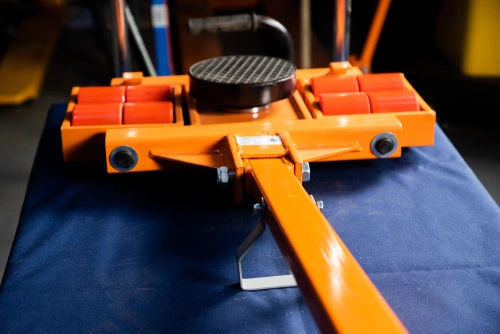 Роликовая платформа поворотная TOR X8 г/п 8 т (с ручкой) по ценам производителя в Воронеже с доставкой по всей России