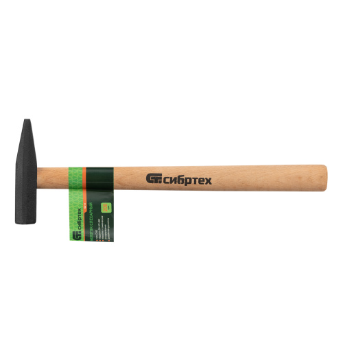 Молоток слесарный 200 г, квадратный боек, деревянная рукоятка Сибртех по ценам производителя в Воронеже с доставкой по всей России