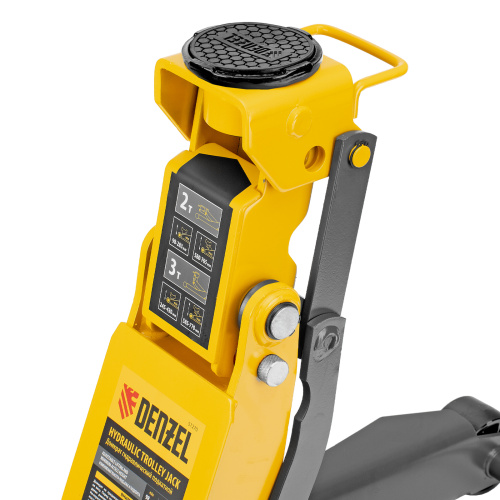 Домкрат гидравлический подкатной, 2/3 т, 98-770 мм, быстрый подъем, низ. подхват, проф, SUV Denzel по ценам производителя в Воронеже с доставкой по всей России