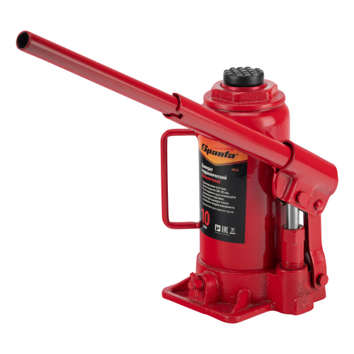 Домкрат гидравлический бутылочный, 10 т, h подъема 200-385 мм Sparta по ценам производителя в Воронеже с доставкой по всей России