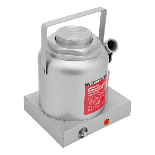 Домкрат гидравлический бутылочный, 50 т, h подъема 236-356 мм Matrix по ценам производителя в Воронеже с доставкой по всей России